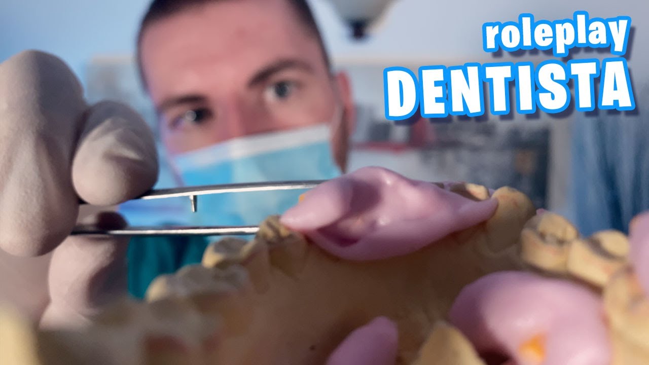 DENTISTA ASMR: PULIZIA dei DENTI super rilassante