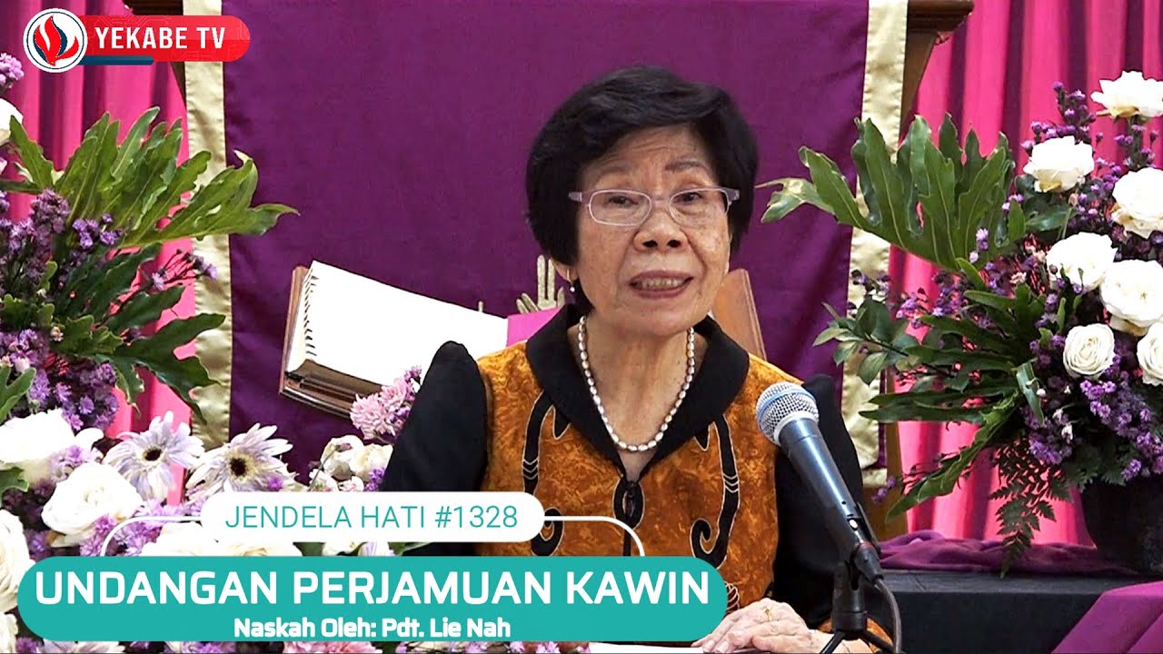 JENDELA HATI 1328 - UNDANGAN PERJAMUAN KAWIN