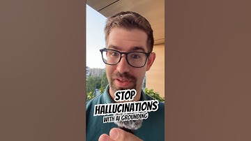 Stop Hallucinations with AI Grounding #AI #generativeai  #hallucinations #ChatGPT #LLM #techtips