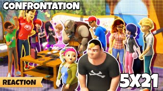 Miraculous Ladybug | S05E21 | Confrontation | REACTION