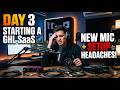 Day 3 Starting a GHL SaaS | New Mic + Setup Headaches