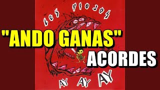 🎸Acordes Guitarra: "Ando ganas (Llora llora)" de Los Piojos!