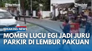 MOMEN KOCAK Egi Anak Angkat Kang Dedi Jadi Juru Parkir Di Lembur Pakuan, Katanya Dapat Uang Banyak?