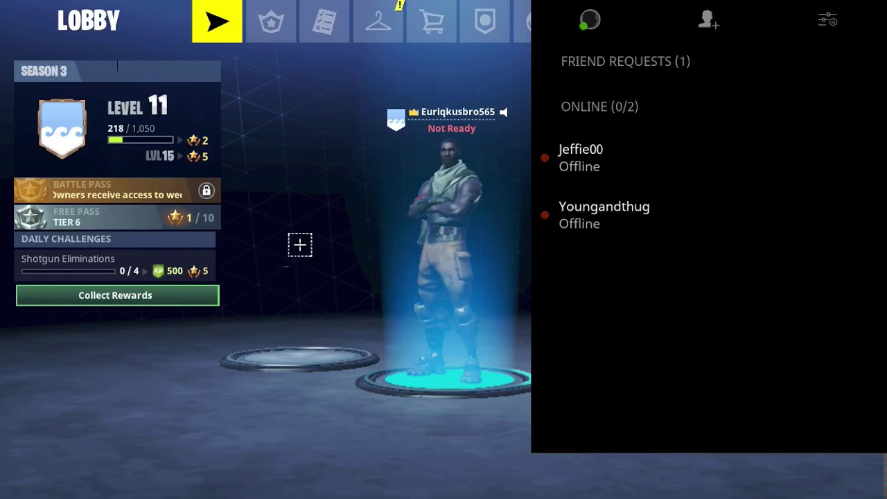 how to add friends on fortnite mobile device - how do you add friends on fortnite mobile