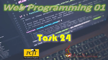 Web Programming 1 | Task 24 | Java Institute | Rashintha Jerom