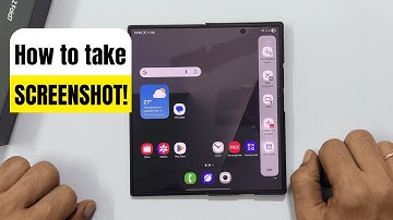 How to Take a Screenshot on the Samsung Galaxy Z Fold 7 (5 WAYS!)