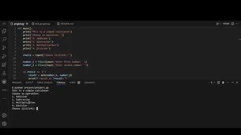 cs50p final project: SIMPLE CALCULATOR