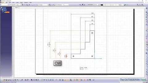 How To Line-Up Dimensions in CATIA V5 [CATIA Tips&Tricks]