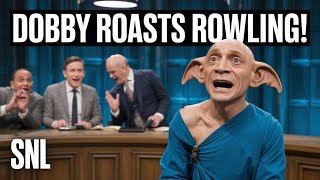 Bowen Yang as Dobby Steals SNL Live Weekend Update with Hilarious Roast of J.K. Rowling
