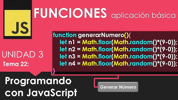 22 | Funciones (básicas sin parámetros) en JavaScript y uso de botones (button) en el documento HTML