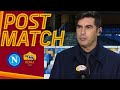 NAPOLI-ROMA POST MATCH | Paulo Fonseca