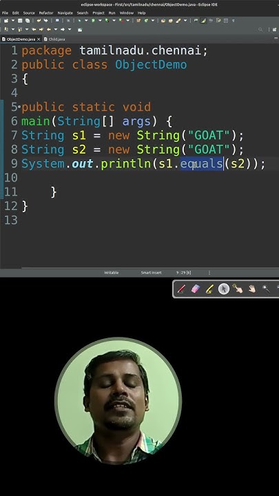 Guess the Output - Java String equals method - Java in Tamil ...
