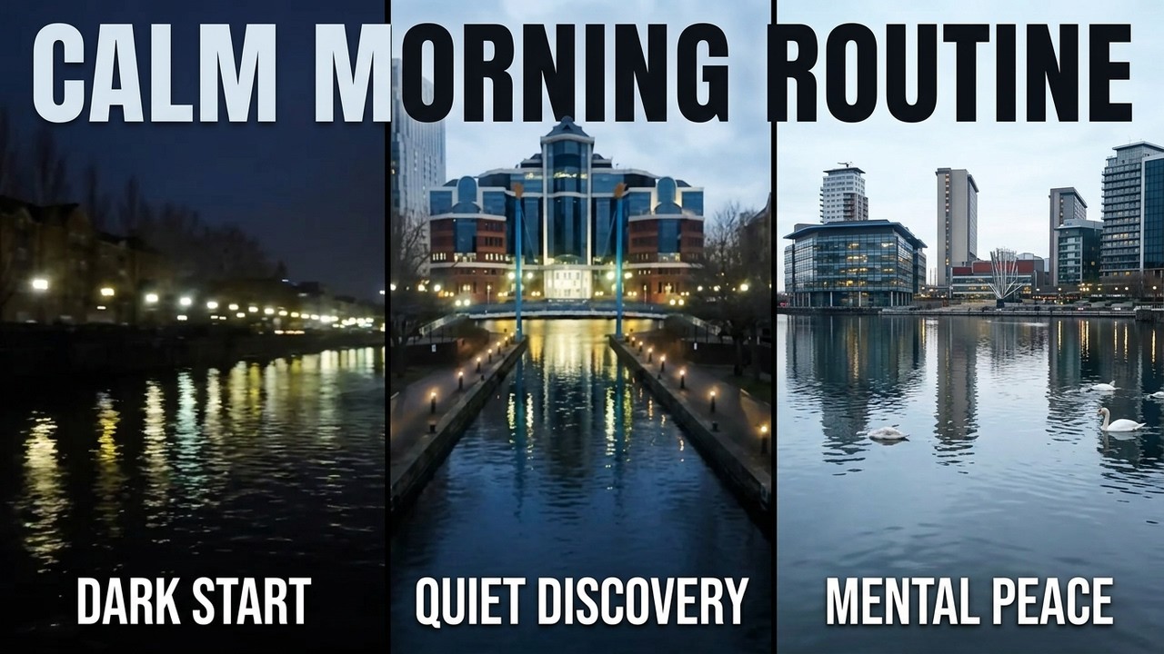 Brisk Start To The Day | 6 am Salford Quays Walk
