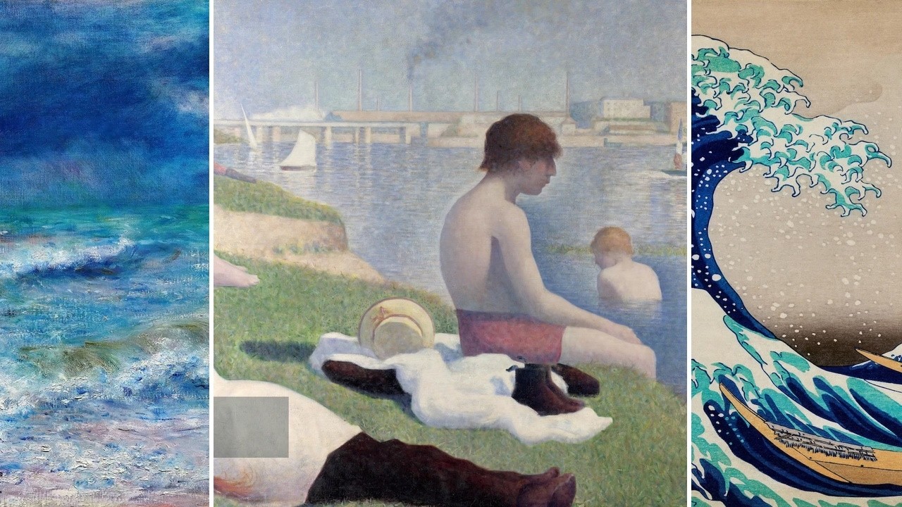 Masterpieces TV — Silent Art Gallery · June 27 Afternoon | Bathers at Asnieres… & others