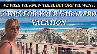 FIRST TIMERS GUIDE TO VARADERO CUBA - 9 TIPS WE WISH WE KNEW BEFORE WE WENT! #varadero #vacation