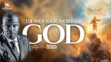 THE WONDER-WORKING GOD || FOUNDATIONS OF SAPPHIRES 2023 || RCCG TKC || LAGOS-NIGERIA||APOSTLE SELMAN