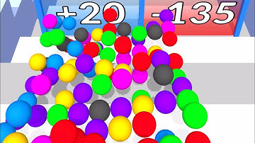 Balls On Stairs 🔴🔵🟡 MAX LEVELS All Levels Gameplay Walkthrough Android, iOS BIG UPDATE!!!