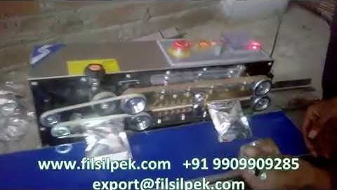 Continious Sealing Machine #sealingmachine, #capsealing, #cappingmachine - Filsilpek - +919054294961