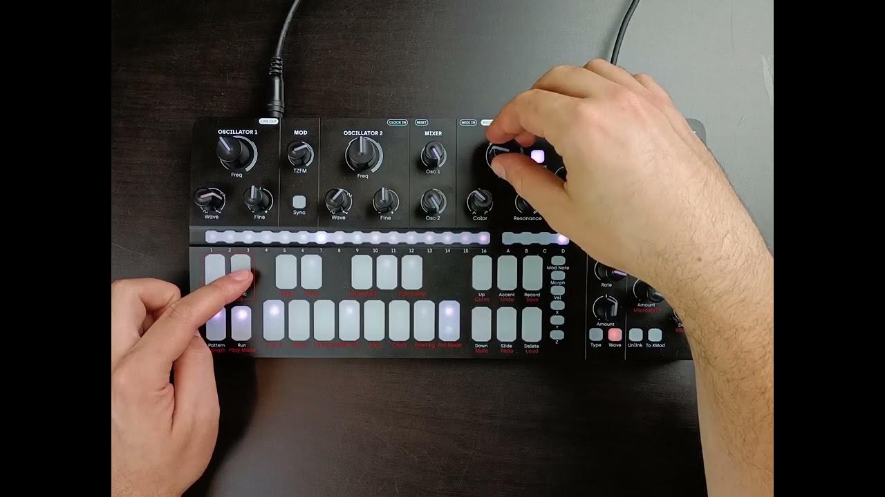Norand Mono MK2 Pattern Morphing YouTube