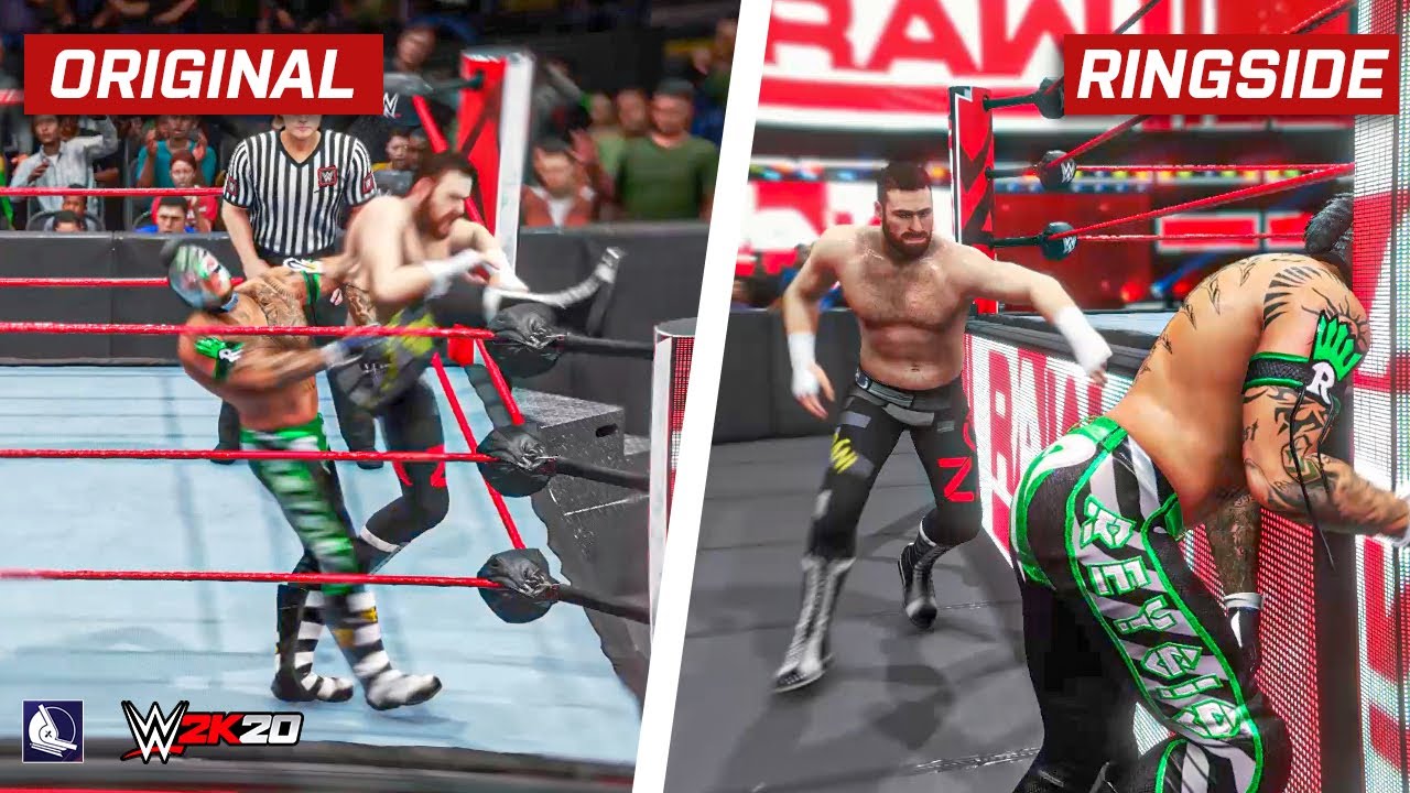 10 Epic Ringside Finishers Variations (WWE 2K20