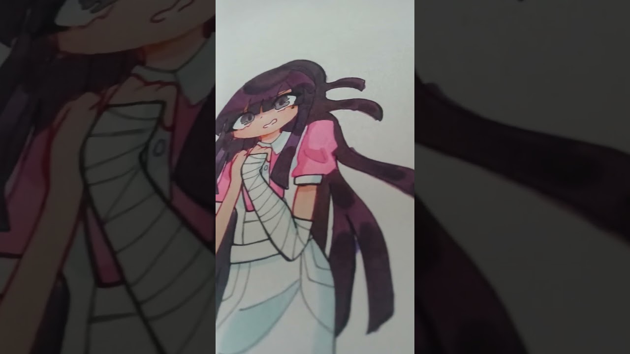 🩹 Drawing Mikan Tsumiki! 💊 #danganronpa