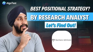 This RA Nifty Strategy Gives ~22% p.a. with Just 6% Drawdown? Full Breakdown