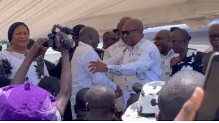 Mahama & Asiedu Nketia Clash With Kufuor, Bawumia, First Lady At Zoomlion CEO’s Father’s Funeral