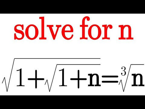 Can you solve this OLYMPIAD RADICAL EQUATION 