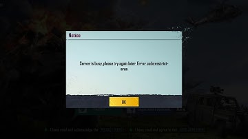 Pubg Error Code Restrict Area😱😱😱