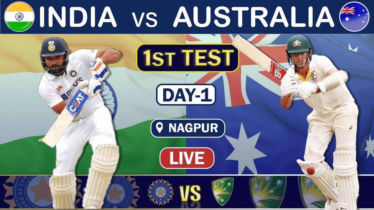 LIVE : INDIA vs AUSTRALIA 3rd TEST MATCH DAY 1 LIVE | IND vs AUS 3rd ...