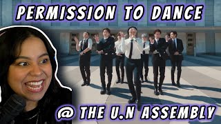 Bts Permission To Dance Performed The United Nations General Embly Reaction
