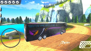 Modern Bus Drive Parking 3D //Android Gameplay #1