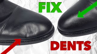 How to Easily Remove Dents From Your Leather Footwear:  Secrets to Restoring Footwear at Home