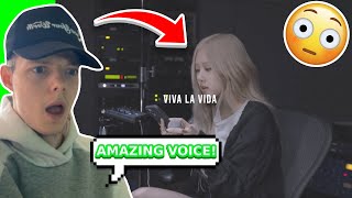 ROSÉ - Viva La Vida (Coldplay) Live Studio Cover (REACTION!!!)