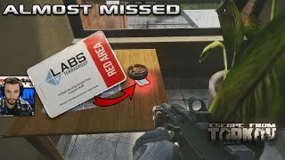 Red Keycard Streamer Loot - Escape From Tarkov