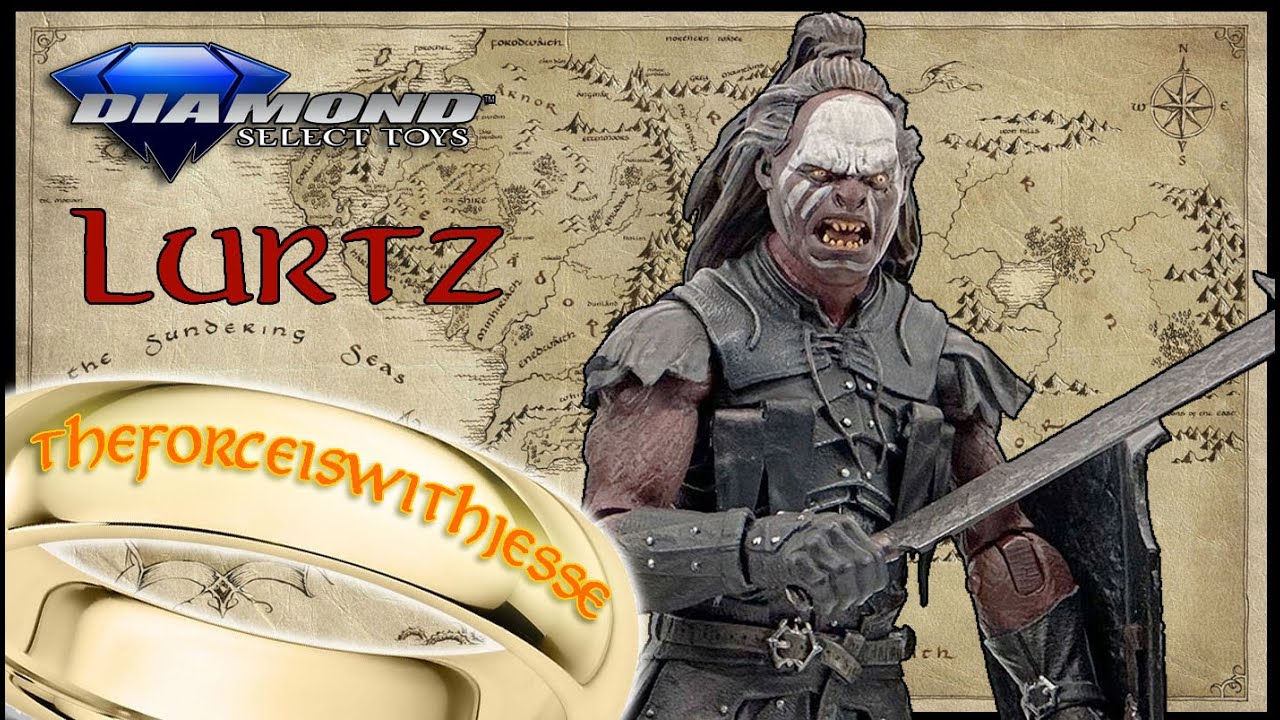 LURTZ - LORD OF THE RINGS DELUXE FIGURE BY DIAMOND SELECT TOYS - YouTube