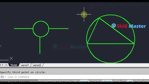 How to Make a Circle in AutoCAD | Radius, Diameter, 2p, 3p, TTR, TTT | Circle Tutorial Compete