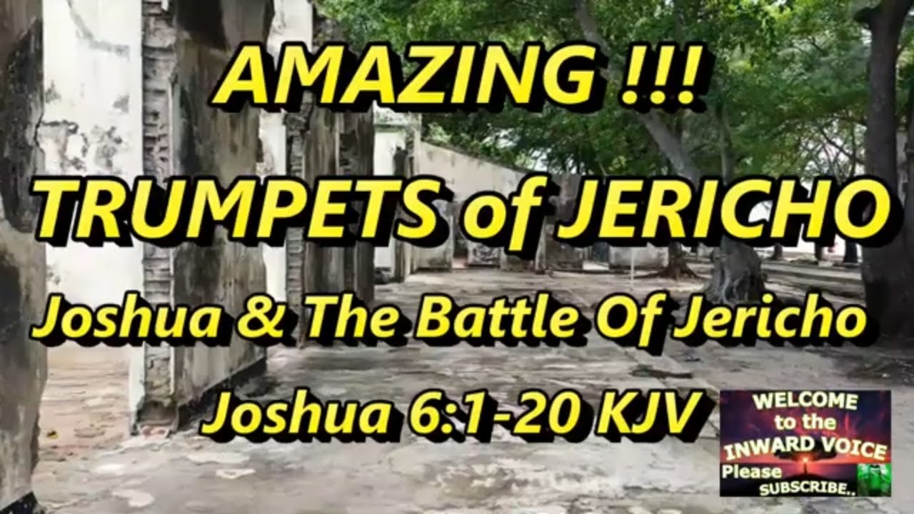 TRUMPETS of JERICHO 🔊📖 Joshua and the Battle of Jericho Walls Fall down
