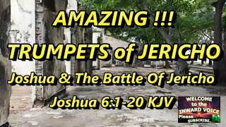 TRUMPETS of JERICHO 🔊📖 Joshua and the Battle of Jericho Walls Fall down with shofar Jericho trumpet