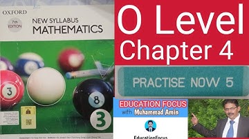 OXford 7th edition New syllabus mathematics 3 Chapter 4|Practise now 5