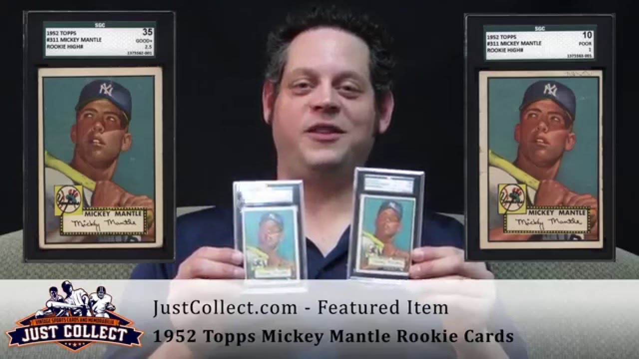 1952 Mickey Mantle card by Topps sells for near-record $2.88M