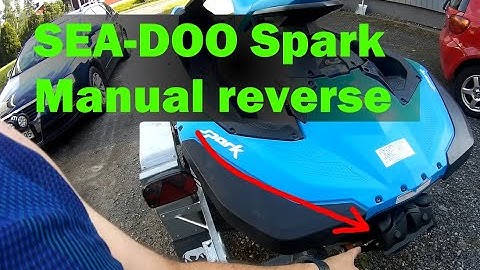 Sea-doo spark manual reverse installation
