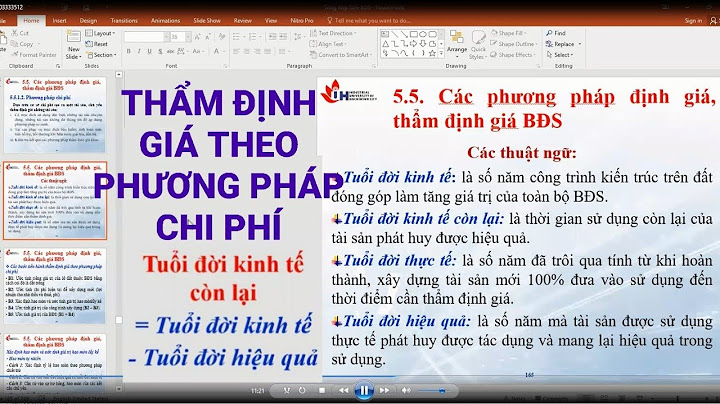 Bài tập thẩm định giá phương pháp chi phí năm 2024