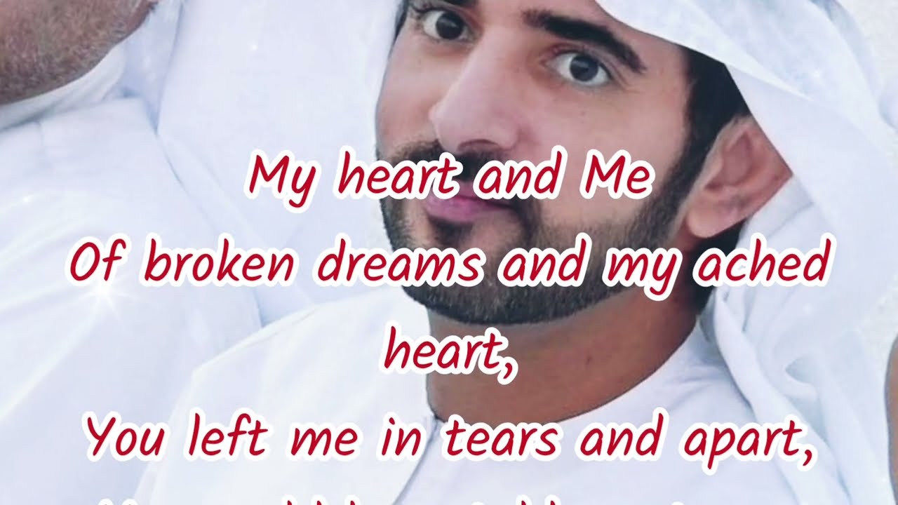 Baby You Left Me In Tears And Sadness💔,Fazza Poems,English Poems,Romantic poems,Sheikh Hamdan Poems
