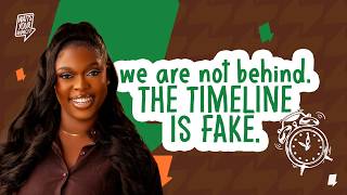 We are not Behind, the Timeline is Fake