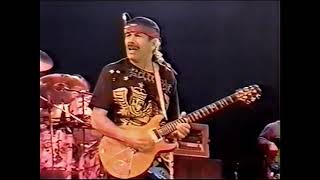 Video thumbnail of "Santana - Intro/Angels All Around Us/Spirits Dancing In The Flesh Live In Santiago 1992"