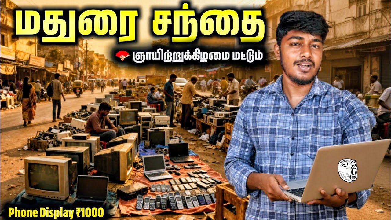 Madurai Sunday Market || Madurai Ritchie Street || Esakki Info