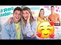 Reacting To Our First Date As an ENGAGED COUPLE 2 Years Later!! *Emotional*