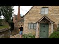 4K walk through Lower Slaughter, Cotswolds