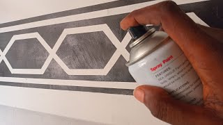 Easy Masking tape design | wall painting ideas | interior design